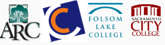 logos for Los Rios colleges